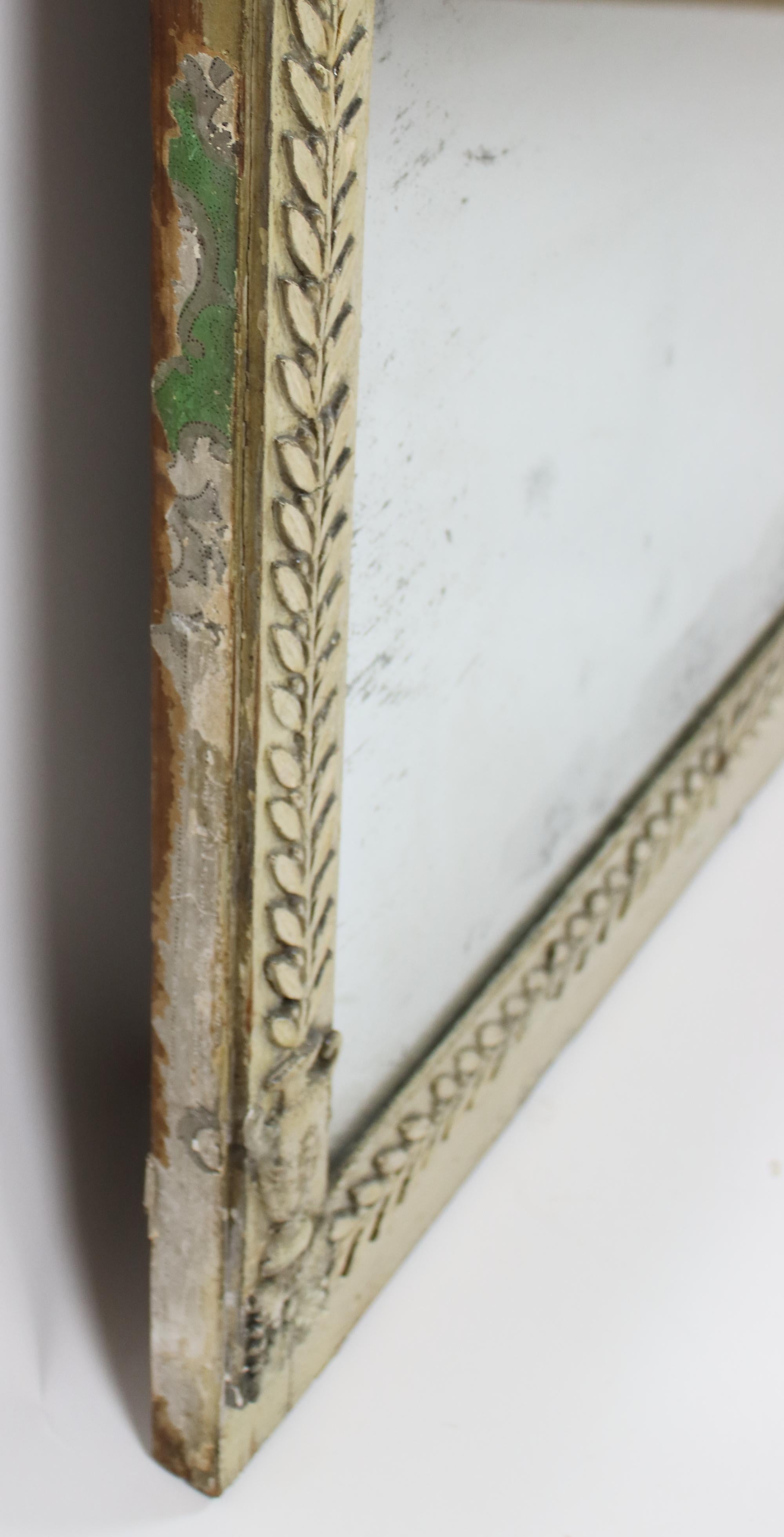 Late 18th Century Italian Neoclassical Wall Mirror with 'Capriccio' Painting 6