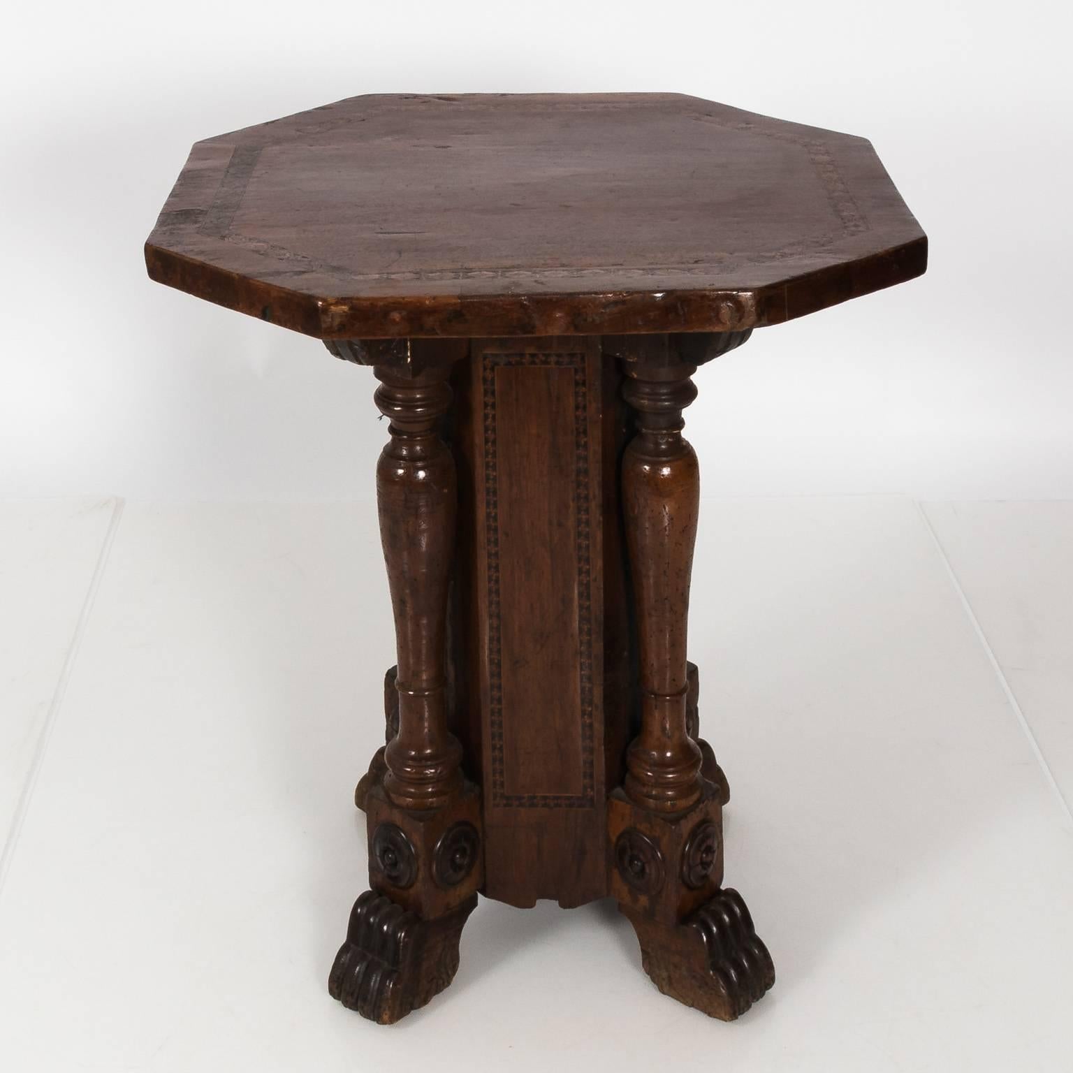 Late 18th Century Italian Pedestal Table 5