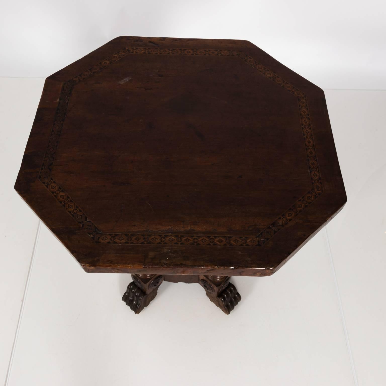 Late 18th Century Italian Pedestal Table 10