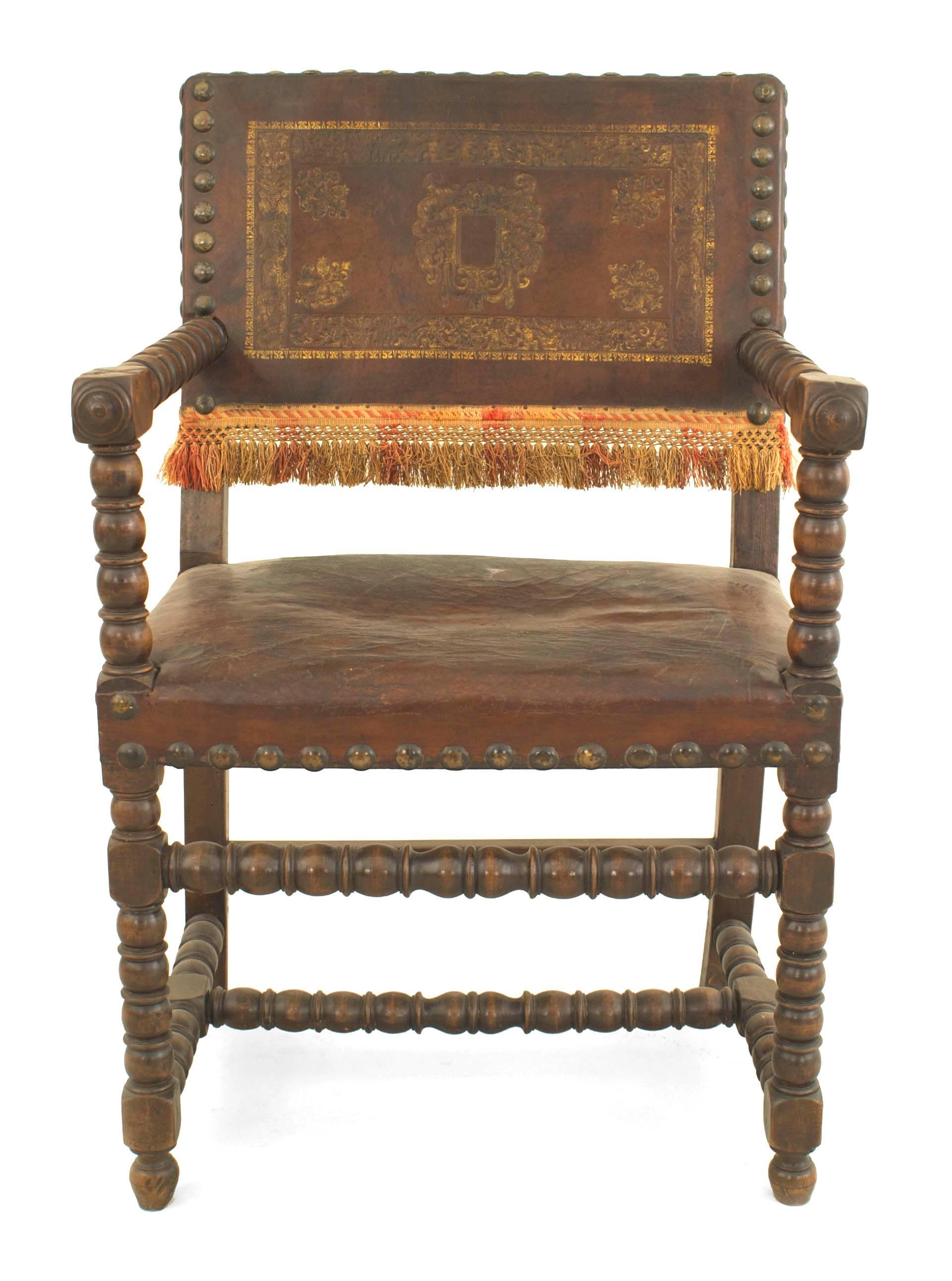 fauteuil renaissance italienne