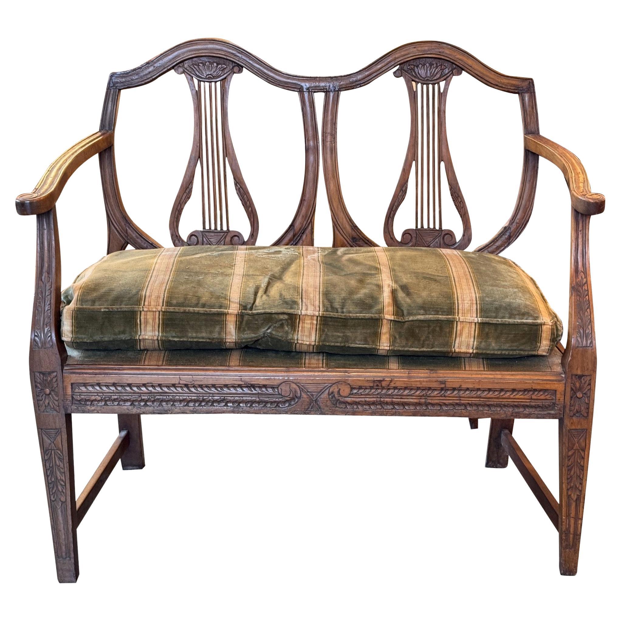 Late 18th Century Italian Settee