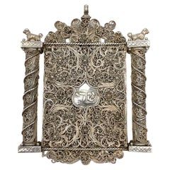 Late 18th Century Italian Silver Filigree Amulet