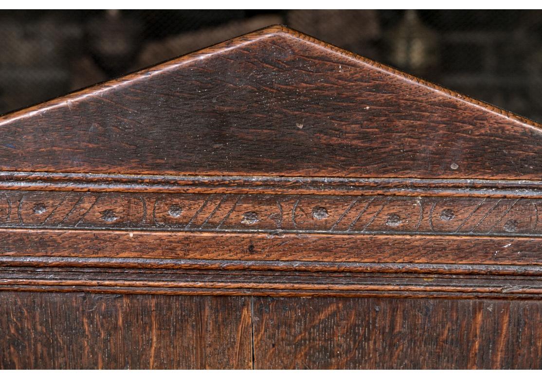 Spätes 18. Jahrhundert Jacobean Stil Hall Stuhl (Jakobinisch) im Angebot