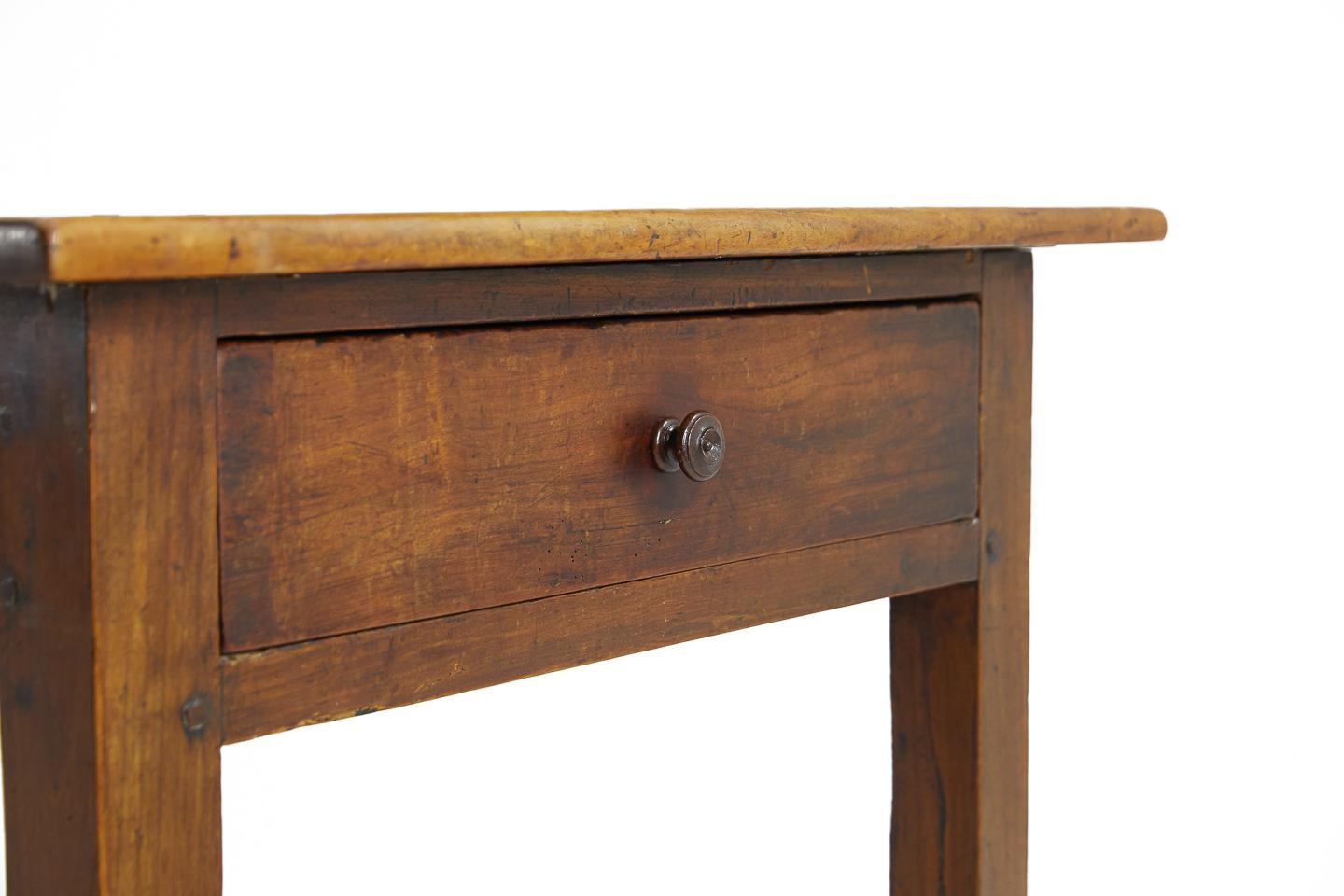 Late 18th Century Large French Cherrywood Farmhouse Table 4