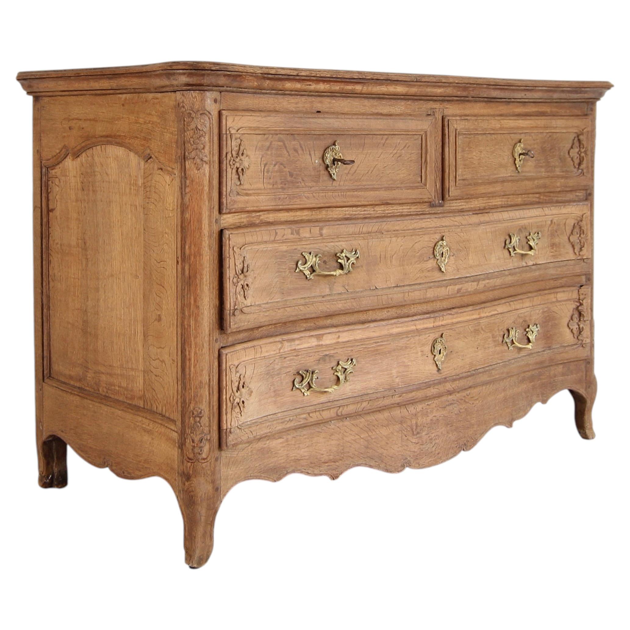 Late 18th Century Liège Baroque Galbée Chest of Drawers