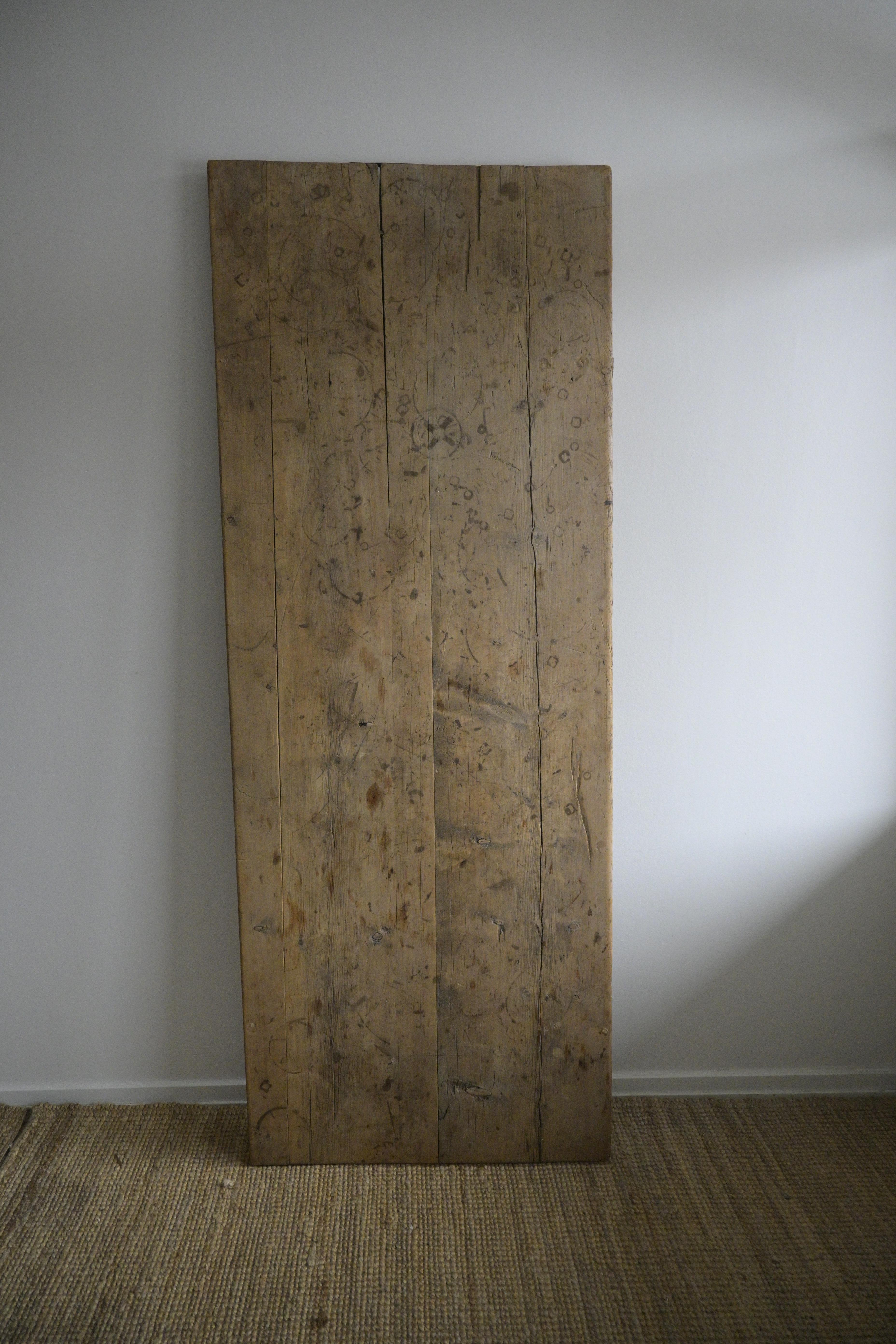 Late 18th-century long Trestle Table from Sweden For Sale 10