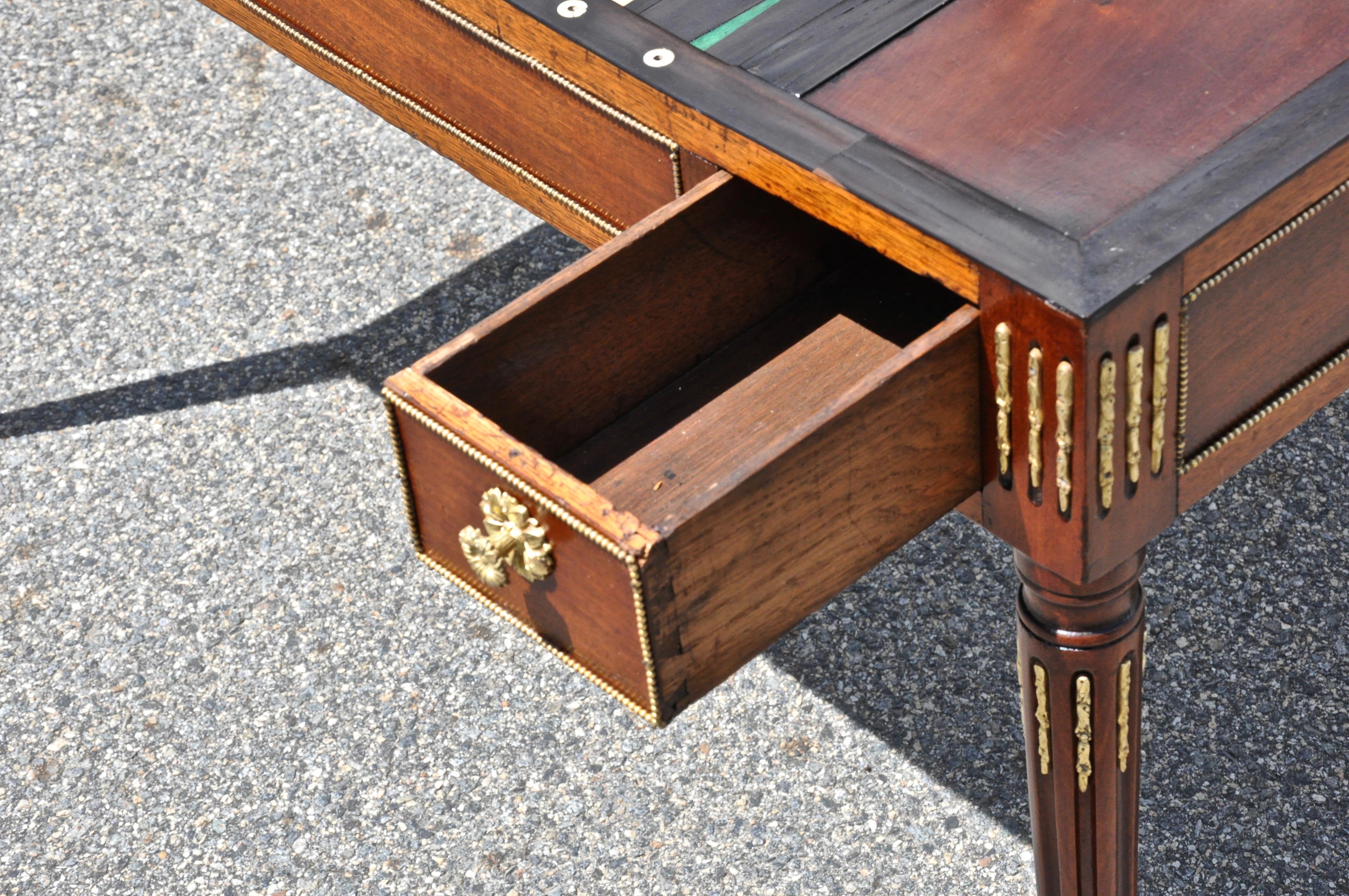 Late 18th Century Louis XVI Backgammon or Trictrac Game Table 4