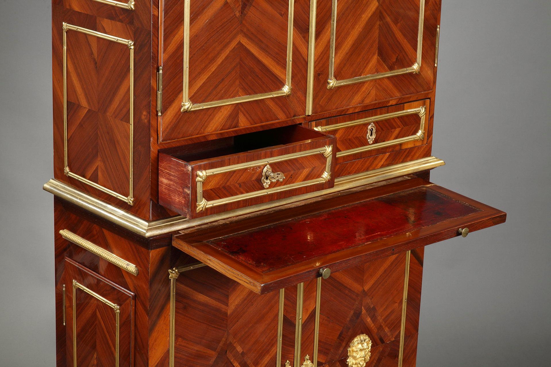 Louis XVI.-Cartonnier-Schreibtisch aus dem späten 18. Jahrhundert im Angebot 10