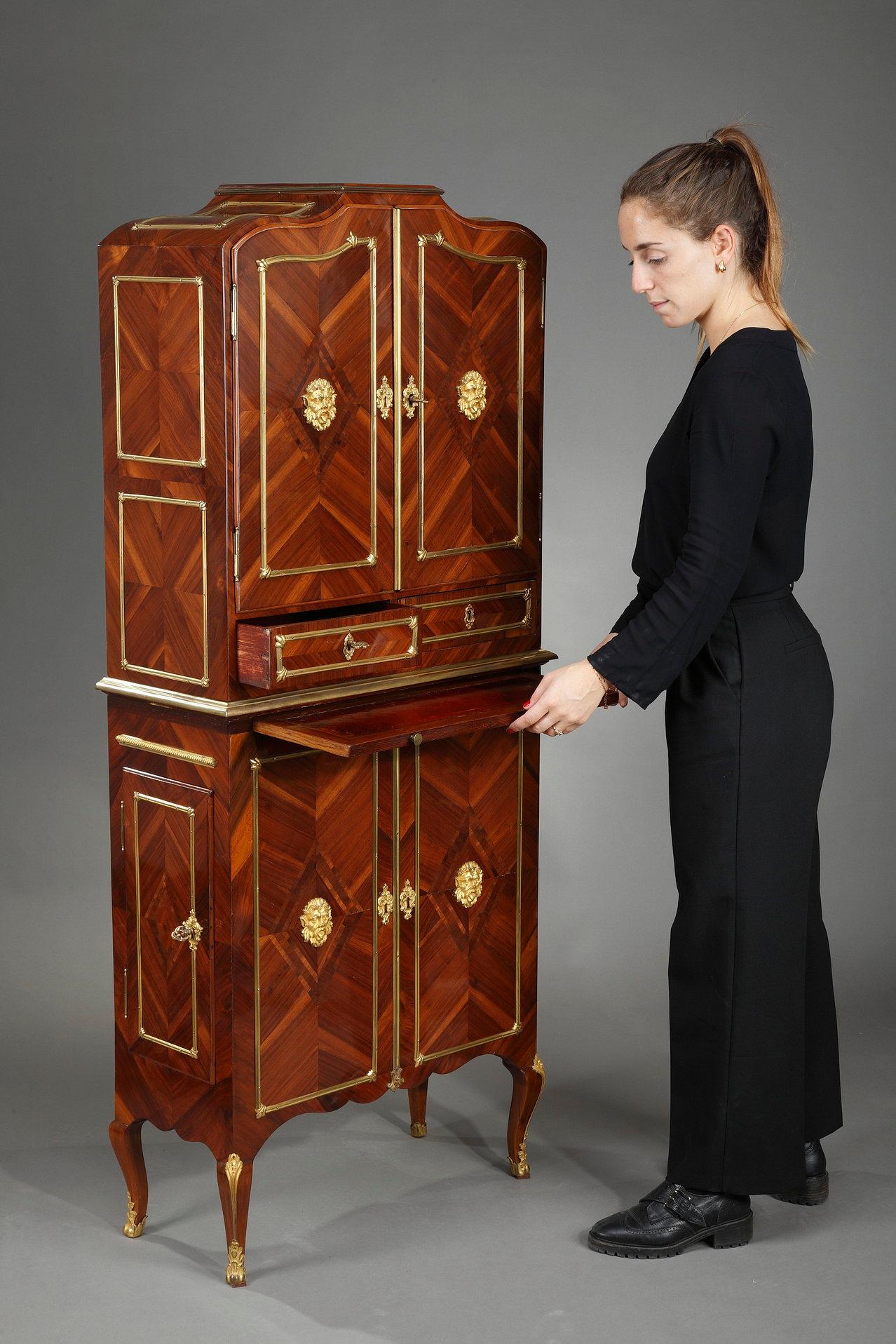 Late 18th Century Louis XVI Cartonnier Desk For Sale 12