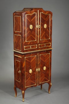 Late 18th century Louis XVI cartonnier desk