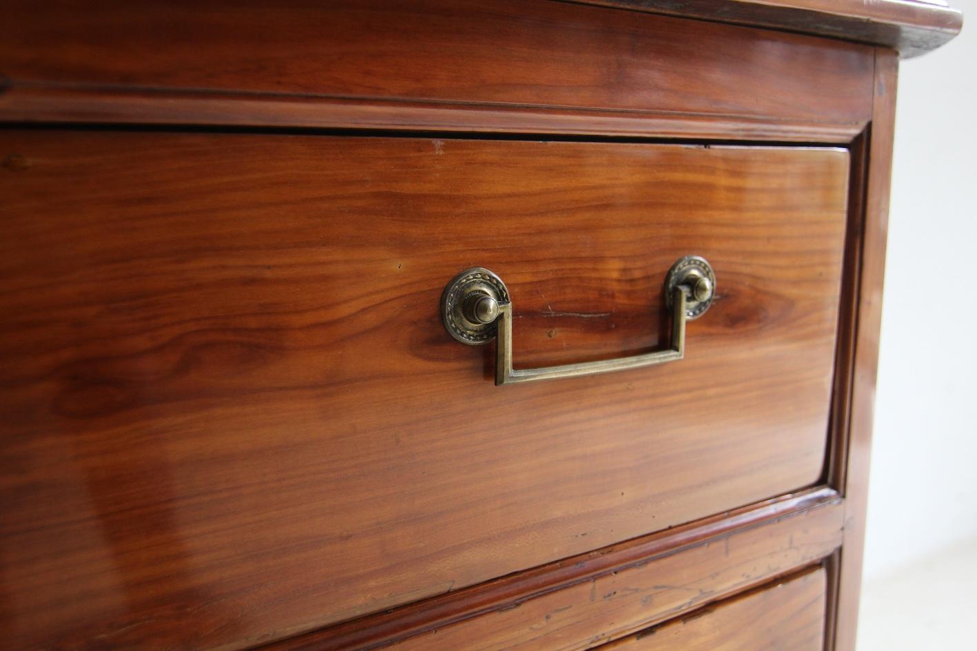 Late 18th Century Louis XVI Cherrywood Chest of Drawers For Sale 3