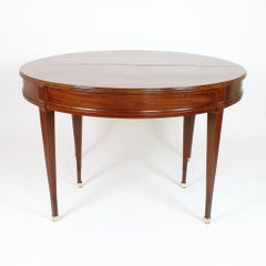 Late 18th Century Louis XVI Oval Extendable Dining Table