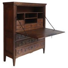 Late 18th Century Louis XVI Secretary made of Oak