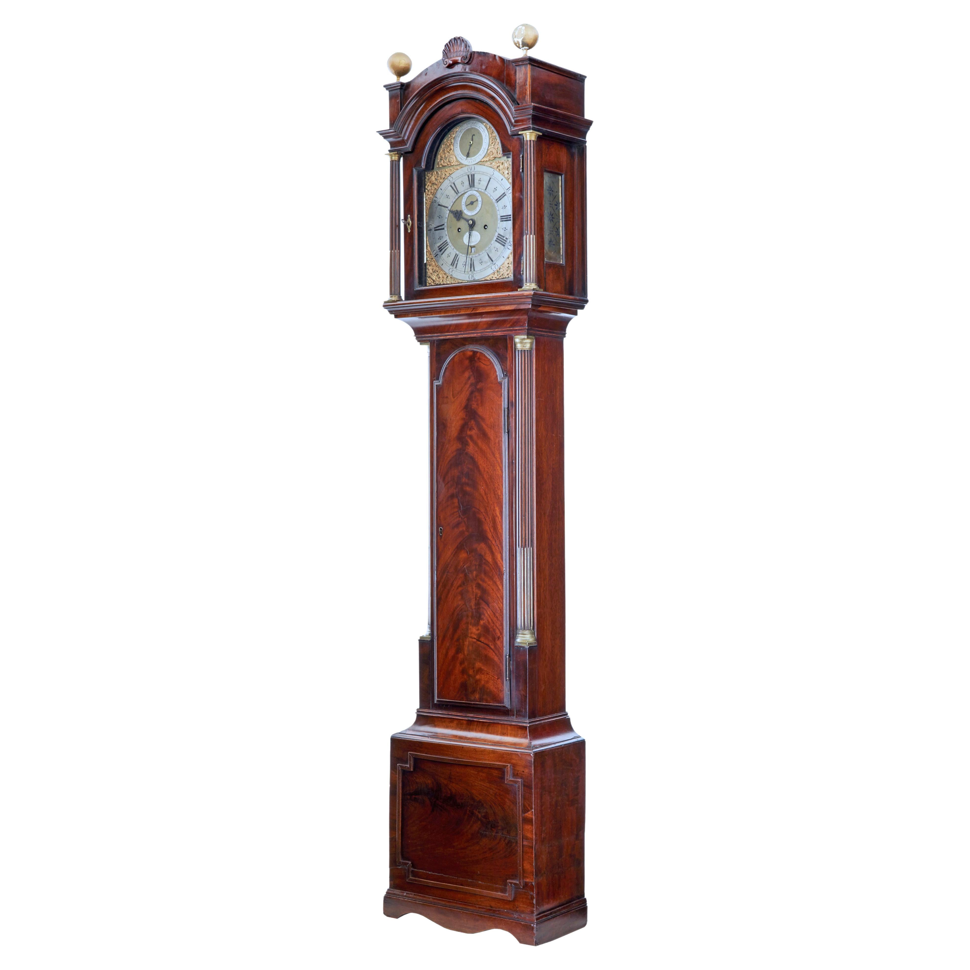 Late 18th Century Mahogany Longcase Clock John Purden London