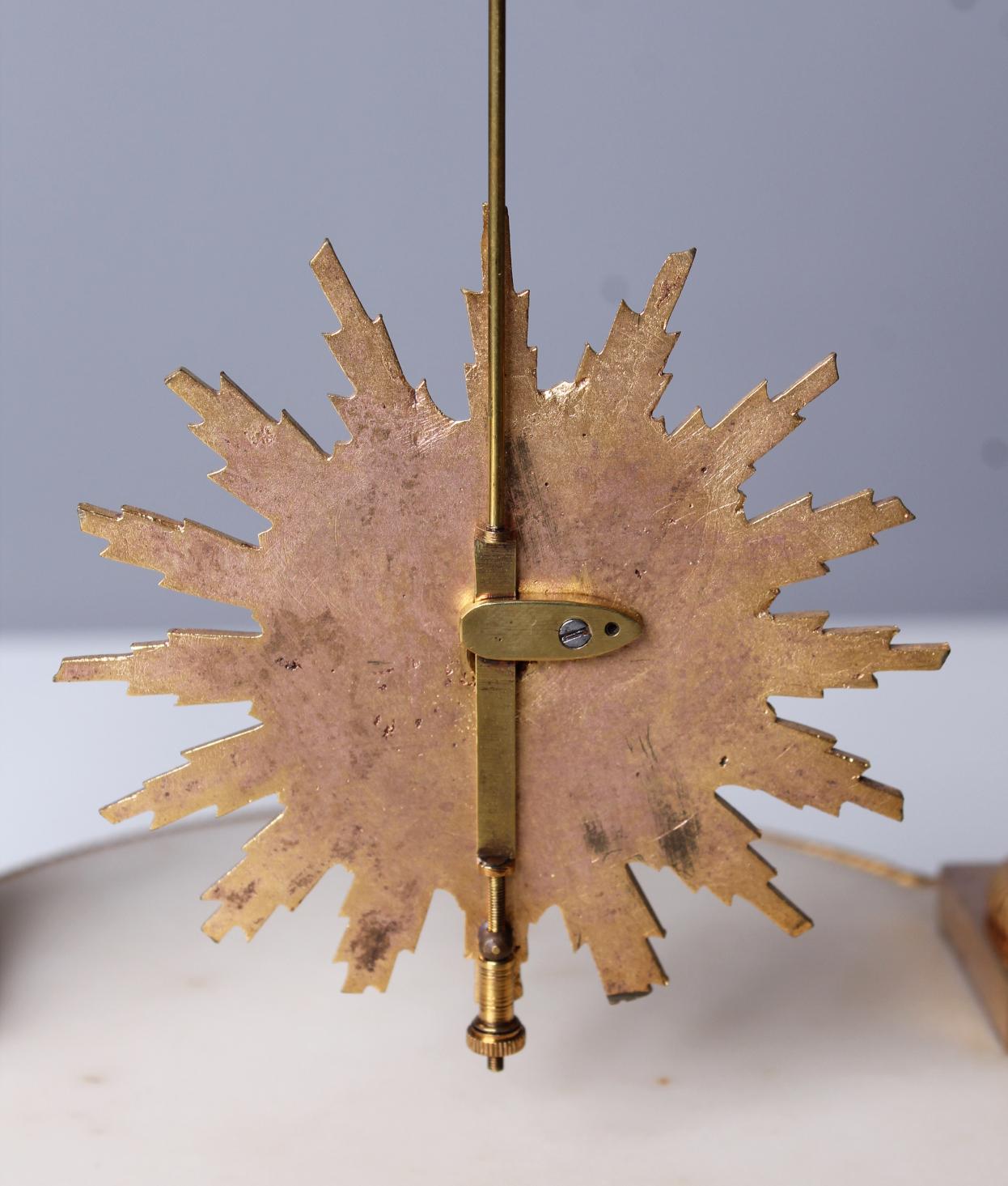 Late 18th Century Mantel Clock, Louis-XVI Pendule with Date and Seconds, á Paris 7