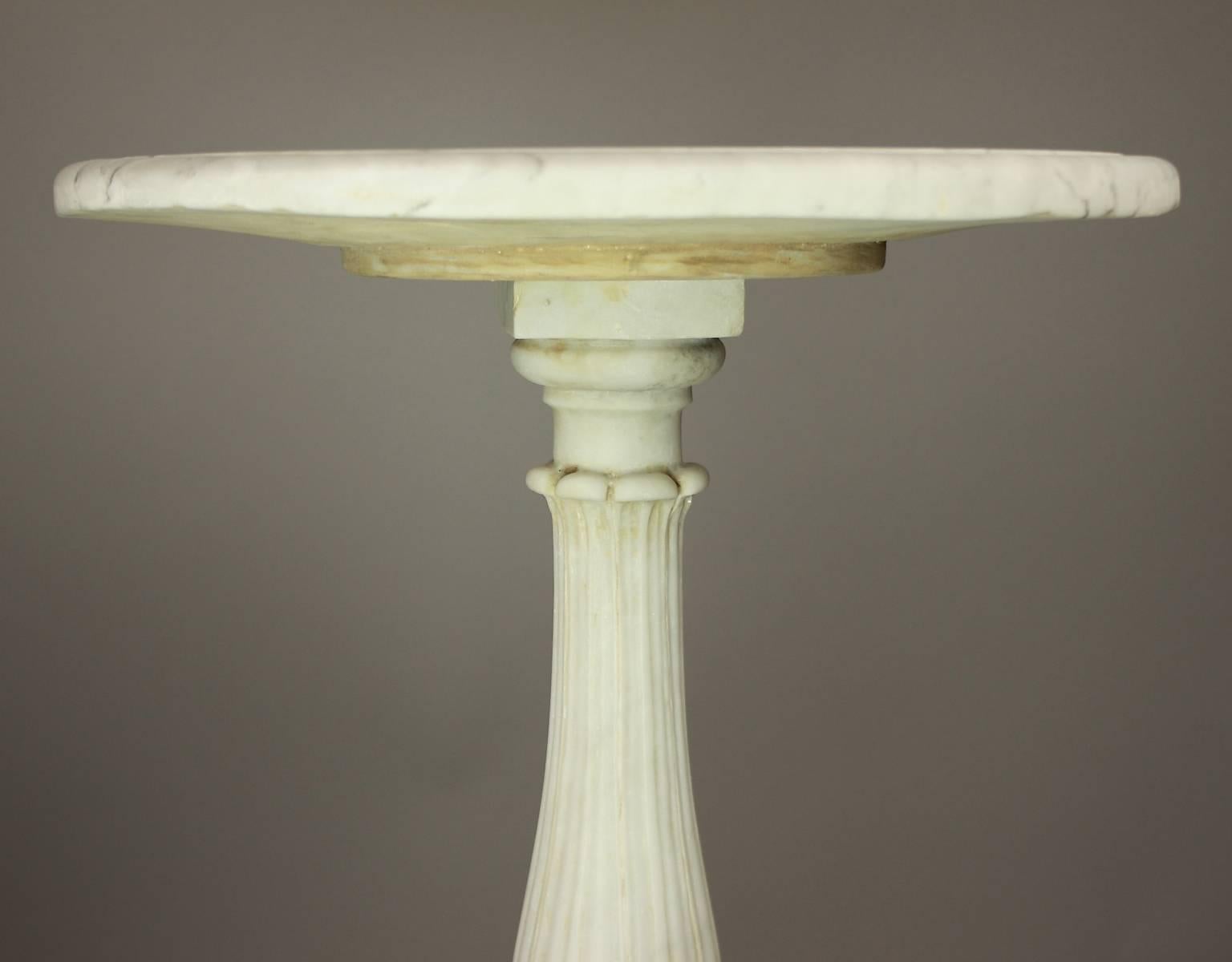French Late 18th Century Marble Fountain