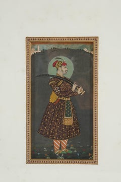 Late 18th Century Moghul Painting of the Emperor Shah Jahan