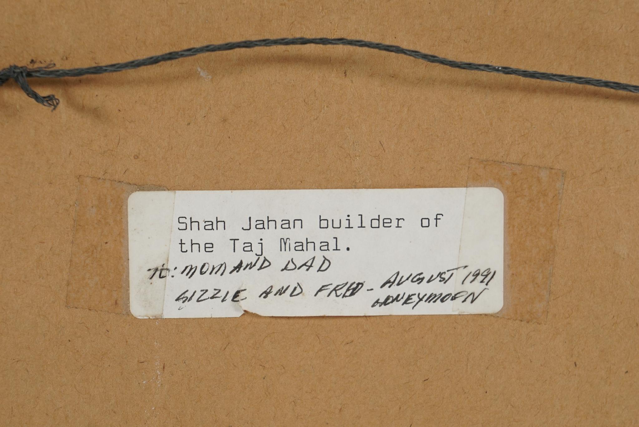 Moghul-Gemälde des Kaisers Shah Jahan aus dem späten 18. Jahrhundert (Papier) im Angebot