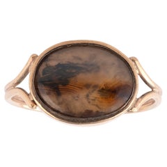 Late 18th Century Moss Agate Ring