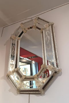 LATE 18th CENTURY MURANO GLASS MIRROR