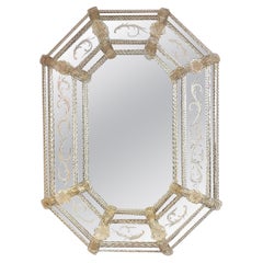 LATE 18th CENTURY MURANO GLASS MIRROR