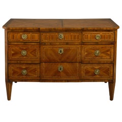 Late 18th Century Neoclassical Parquetry Commode