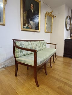 LATE 18th CENTURY NEOCLASSIC WALNUT SOFA