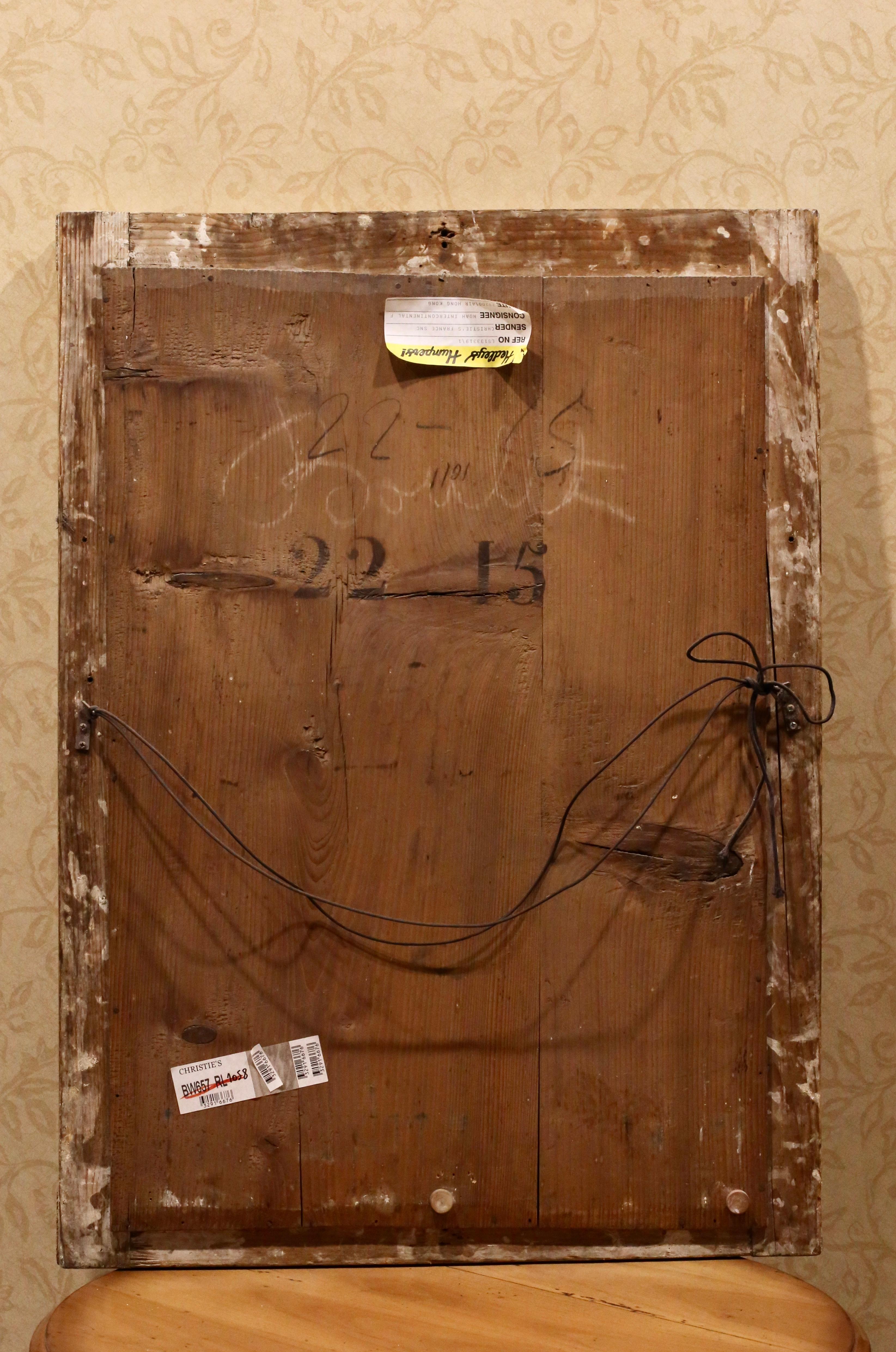 Neoklassischer Giltwood-Spiegel des späten 18. Jahrhunderts - Christie's Auktion 2011 im Angebot 3