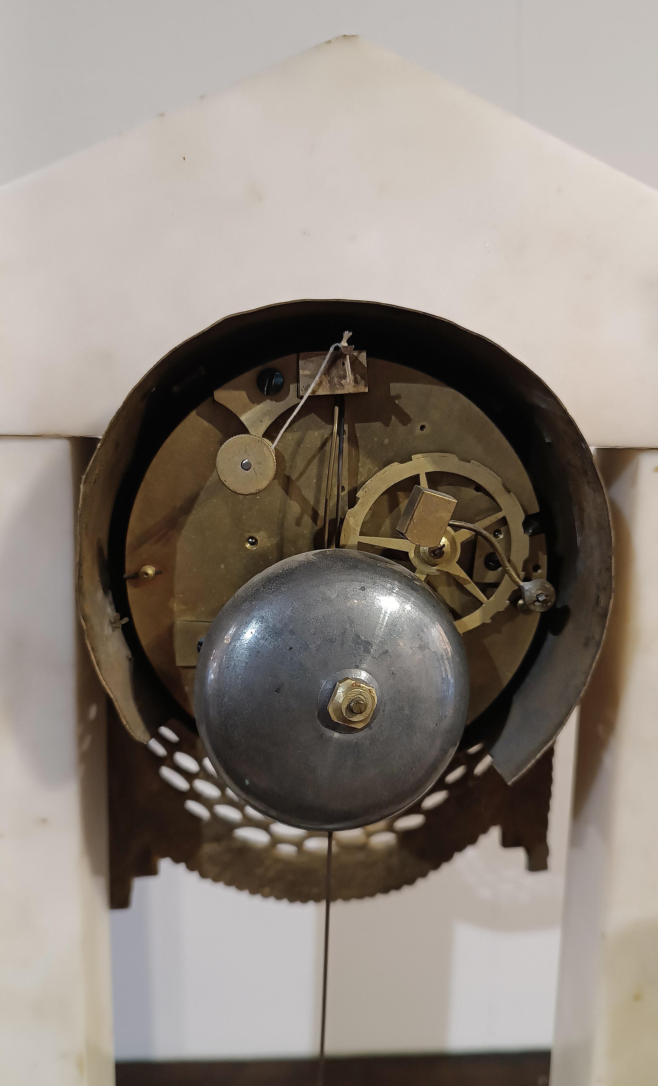 LATE 18th CENTURY NEOCLASSICAL “TEMPIETTO” CLOCK For Sale 1