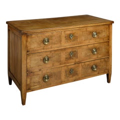 Late 18th Century Neoclassical Walnut Commode