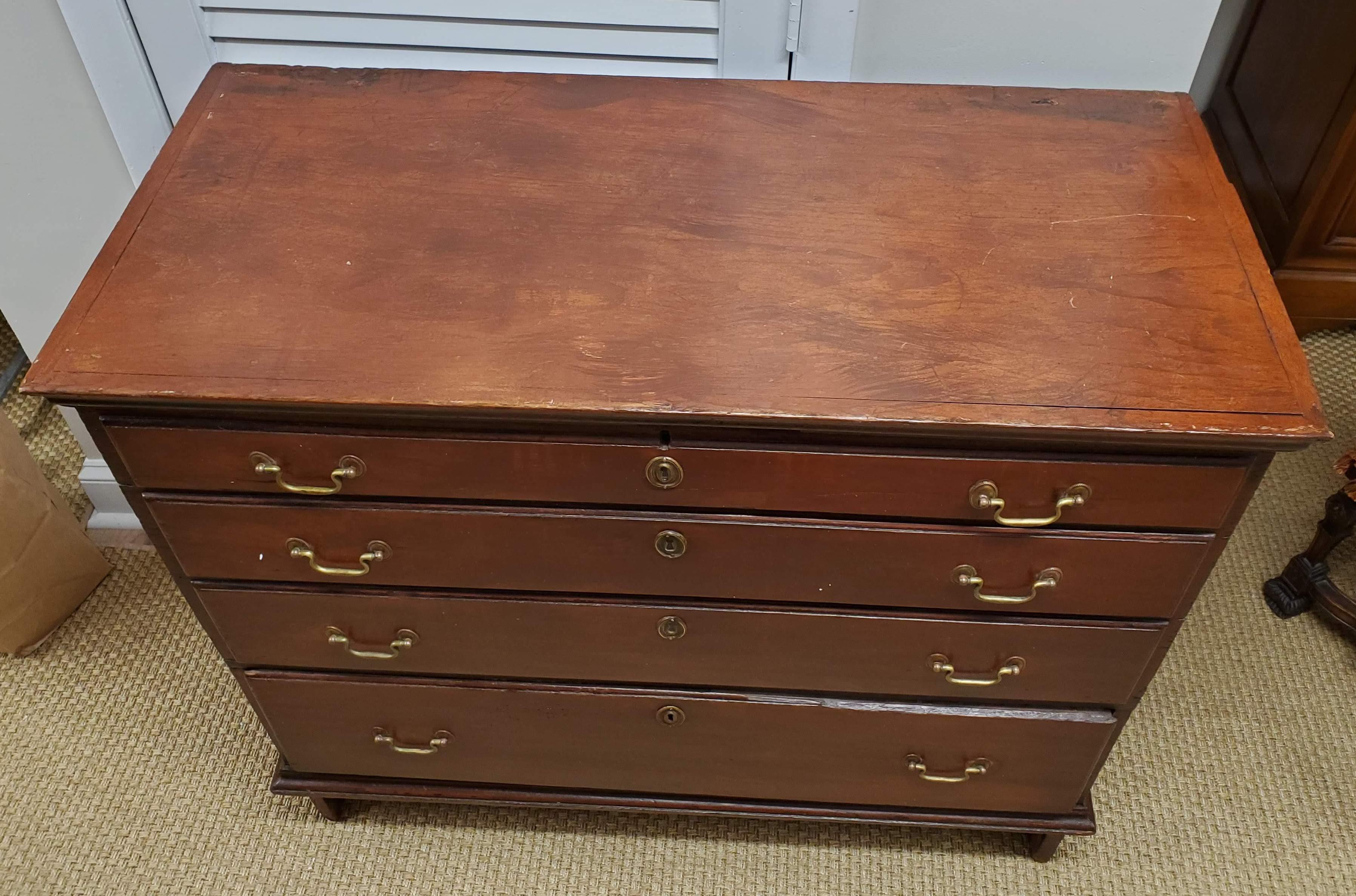 antique blanket chest with drawers