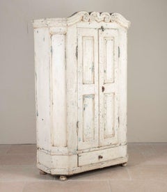 Late 18th Century North Tyrol Painted Armoire