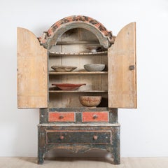 Antico gabinetto rococò svedese del nord