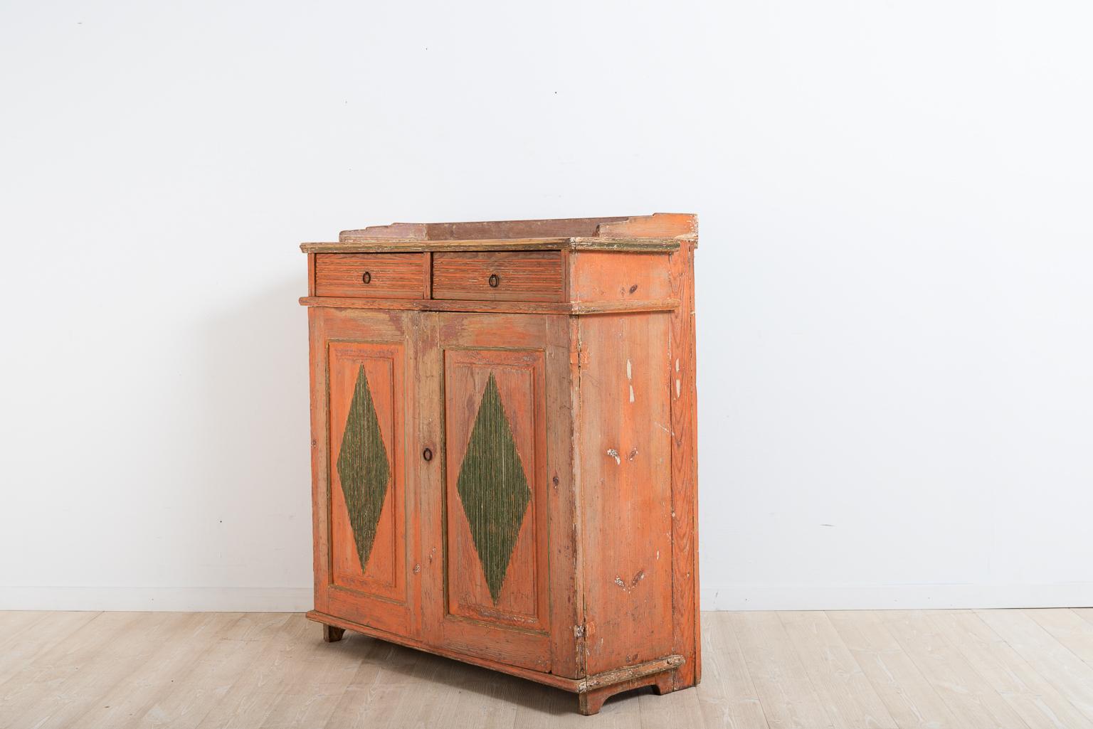 Late 18th Century Northern Swedish Gustavian Sideboard In Good Condition In Kramfors, SE