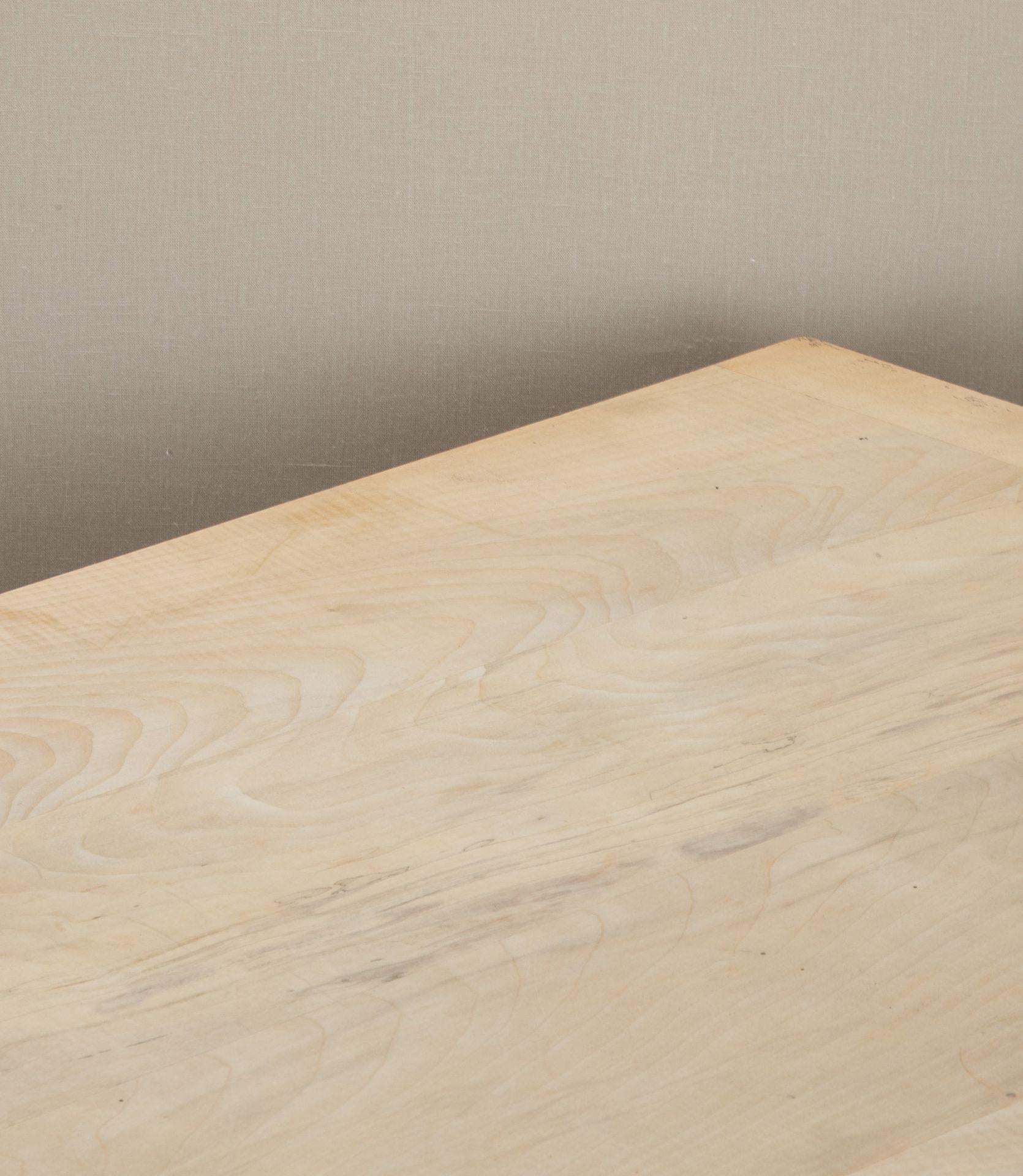Late 18th Century Oak and Sycamore Dining Table Roble en venta