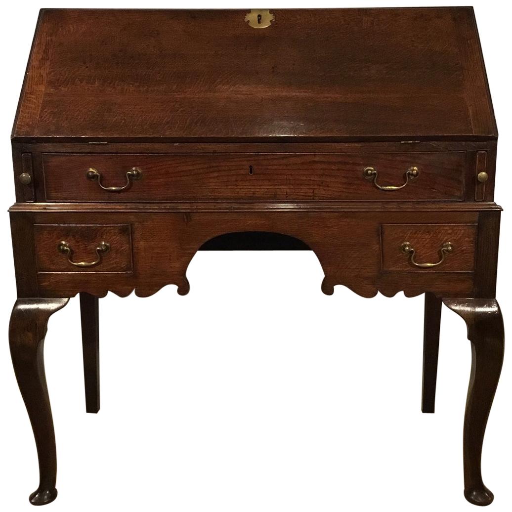 Late 18th Century Oak Antique Bureau For Sale