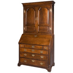 Late 18th Century Oak Bureau Cabinet