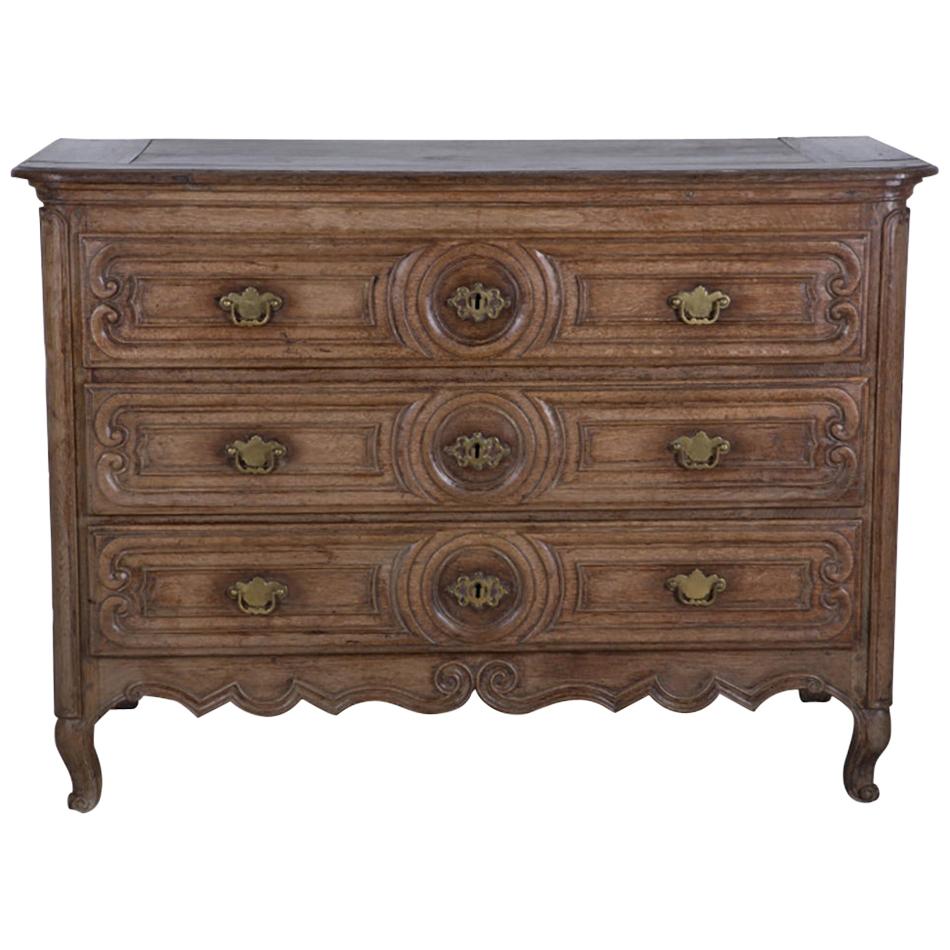 Late 18th Century Oak Commode