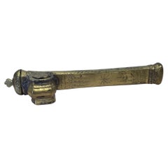 Late 18th Century Ottoman Engraved Bronze Inkwell