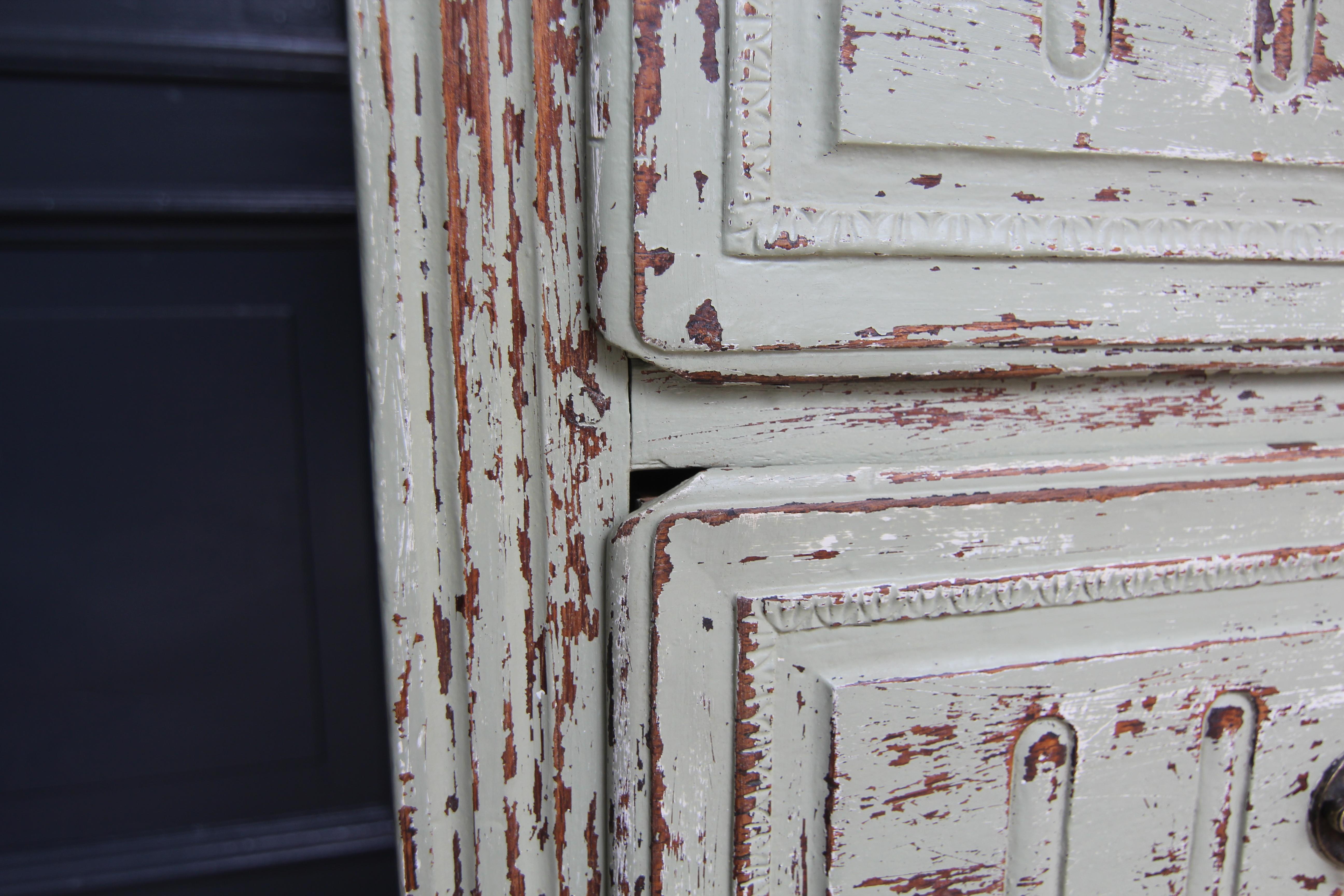 Late 18th Century Painted Louis XVI Chest of Drawers For Sale 9