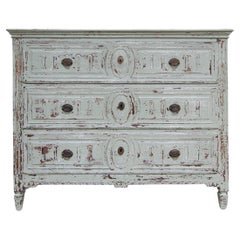 Used Late 18th Century Painted Louis XVI Chest of Drawers