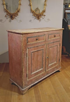 LATE 18th CENTURY PAINTED NEOCLASSICAL SIDEBOARD