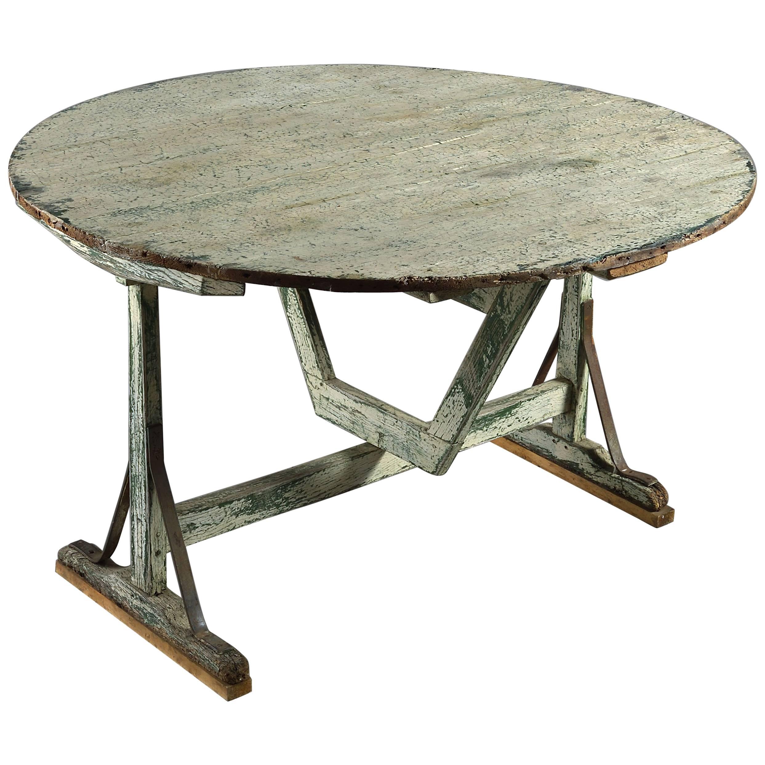 Late 18th Century Painted Wine Table