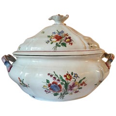 Italy Late 18th Century Porcelain Richard Ginori Doccia Soup Bowl
