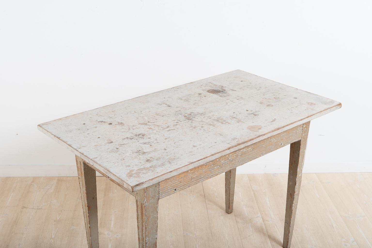 Late 18th Century Provincial Swedish Gustavian Side Table 1