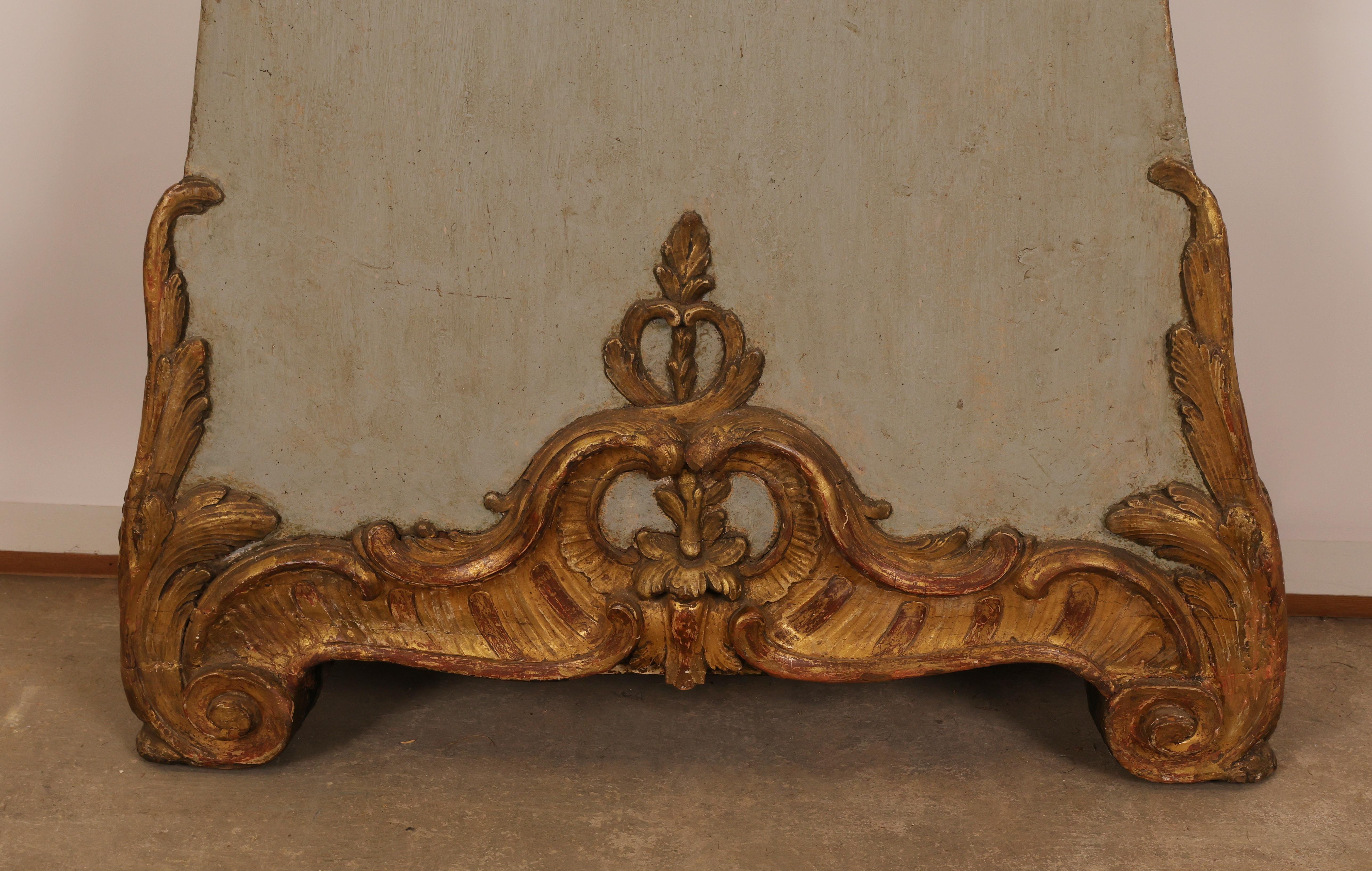 Gilt Late 18th Century Rococo Grandfather Clock signed Hans Wessman For Sale