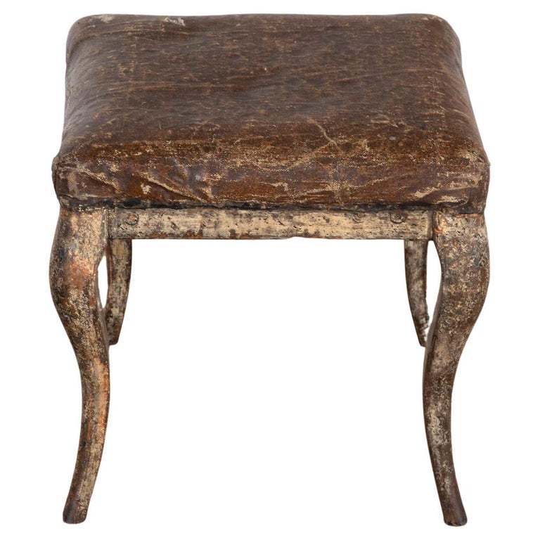 Late 18th Century Rococo Stool For Sale at 1stDibs