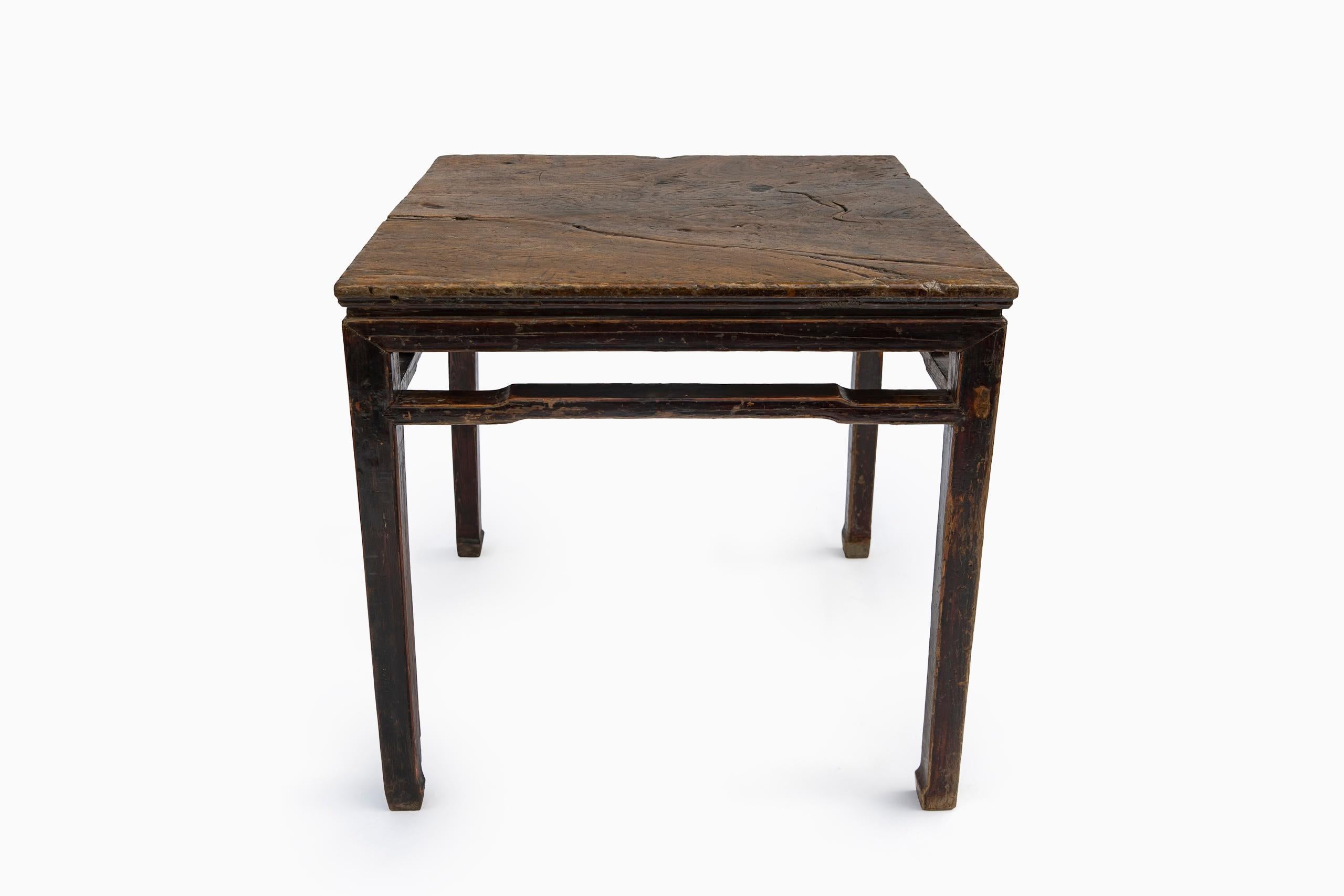 Late 18th Century Rustic Chinese Lacquer Center Table For Sale 8