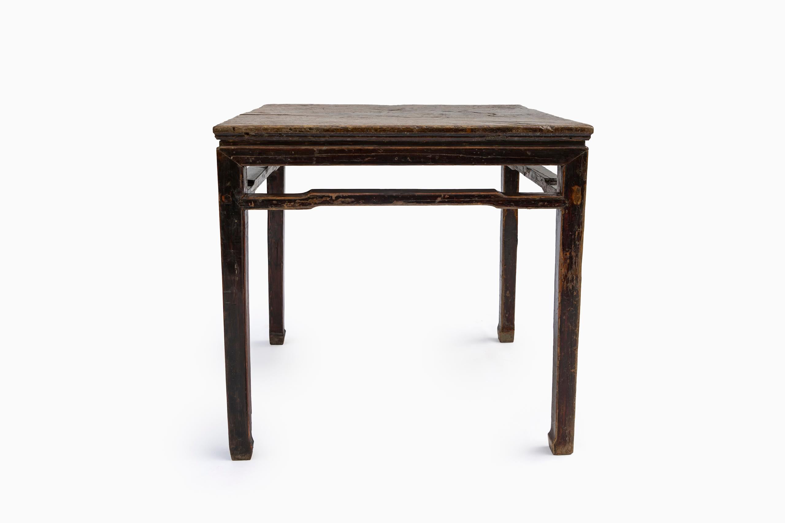 Late 18th Century Rustic Chinese Lacquer Center Table For Sale 9