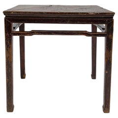 Late 18th Century Rustic Chinese Lacquer Center Table